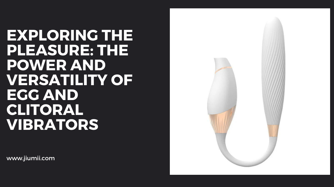 Exploring the Pleasure: The Power and Versatility of Egg and Clitoral Vibrators