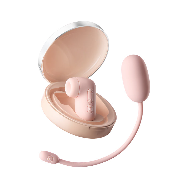 KISSTOY PUPU App-Controlled Suction & Vibrating Egg