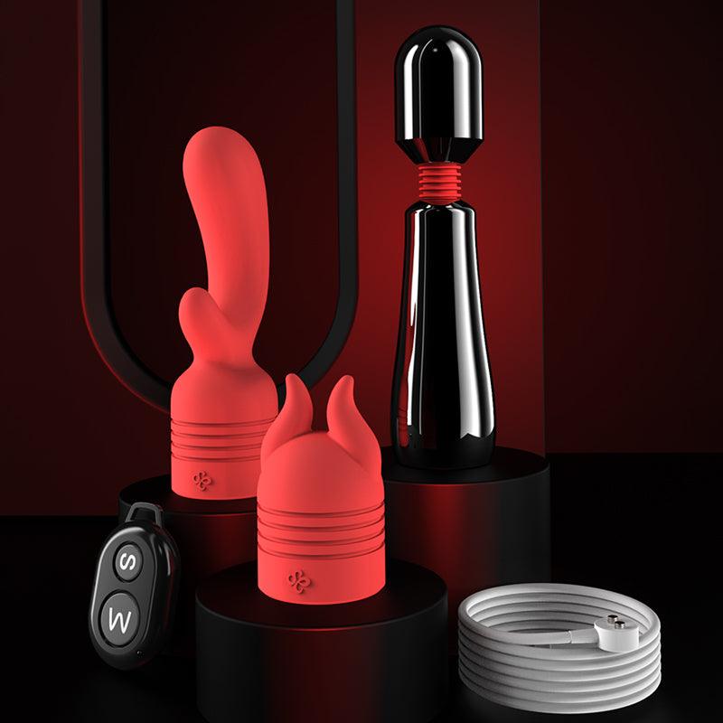 Lockink sevanda Wand Massager + Forced Orgasm Panties