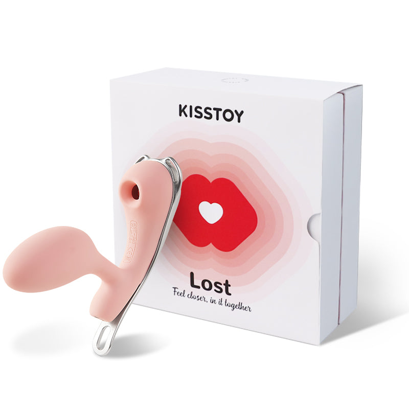 Kisstoy Lost Wearable Clitoral and Egg Dual Vibrator APP Control Jiumii Kisstoy Lost Wearable Clitoral and Egg Dual Vibrator APP Control Jiumii