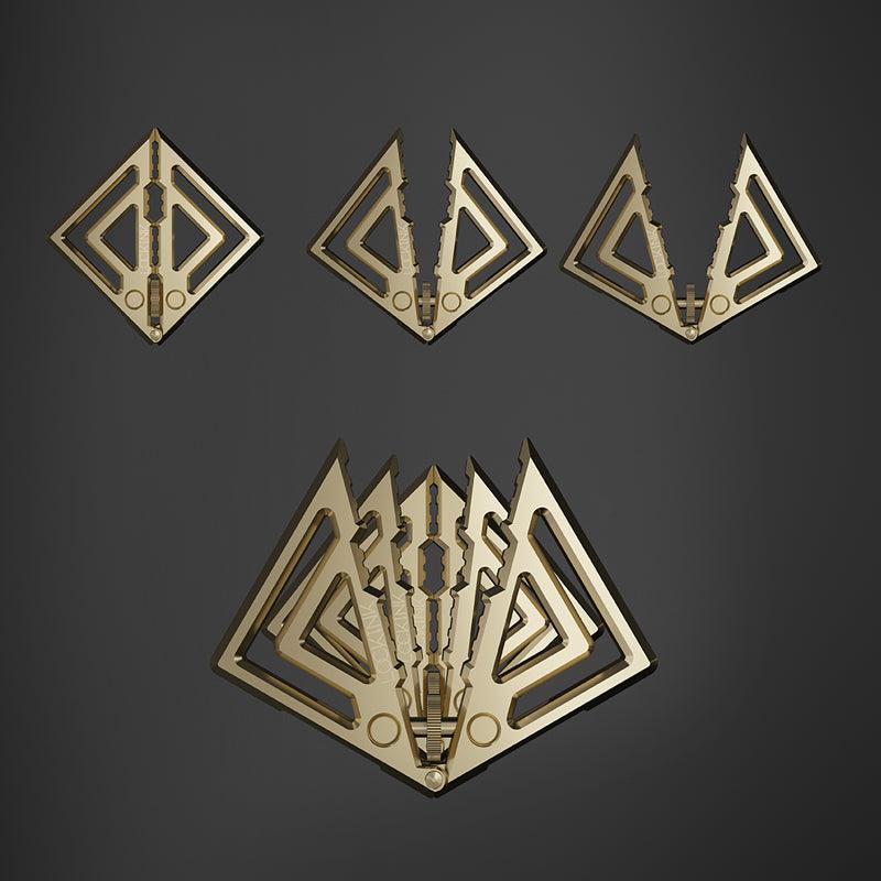 Lockink Adjustable Square Nipple Clamps - Jiumii