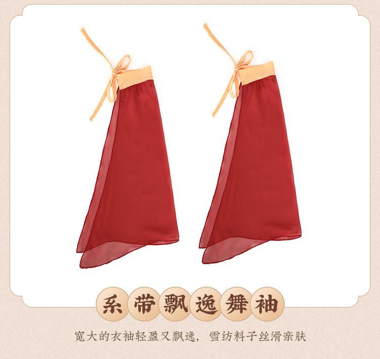 Fee et moi Ancient Rhyme Peony Elegant Dance Sleeve Set - Jiumii Adult Store