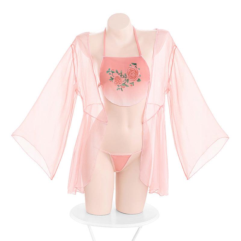 Fee et moi Chinese Tradtional Style Peach Blossom Set - Jiumii Adult Store