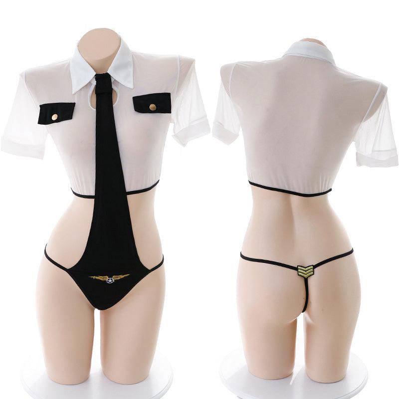Fee et moi Cop Costume Set - Jiumii Adult Store