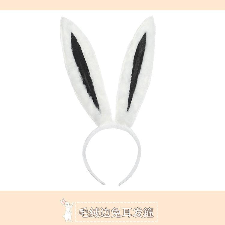 Fee et moi Cute Bunny Costume Crotchless Bodysuit - Jiumii Adult Store