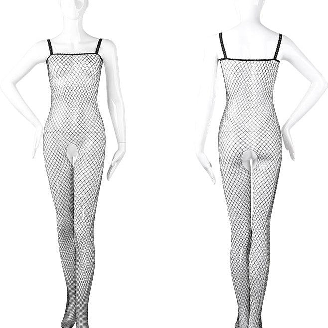 Fee et moi Fishnet Crotchless Bodystocking - Jiumii Adult Store