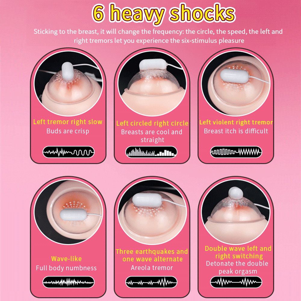 GALAKU Nipple Breast Massager - Jiumii Adult Store