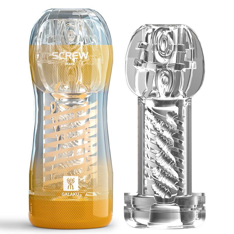 Galaku SCREW III Rotating Sucking Training Masturbation - Jiumii Adult Store