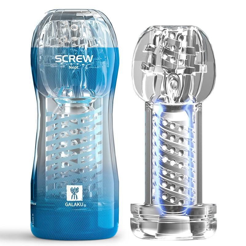 Galaku SCREW III Rotating Sucking Training Masturbation - Jiumii Adult Store