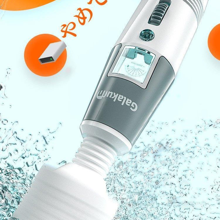 GALAKU Speed Angel AV Wand Vibrator with Led Screen Display & Heating - Jiumii Adult Store