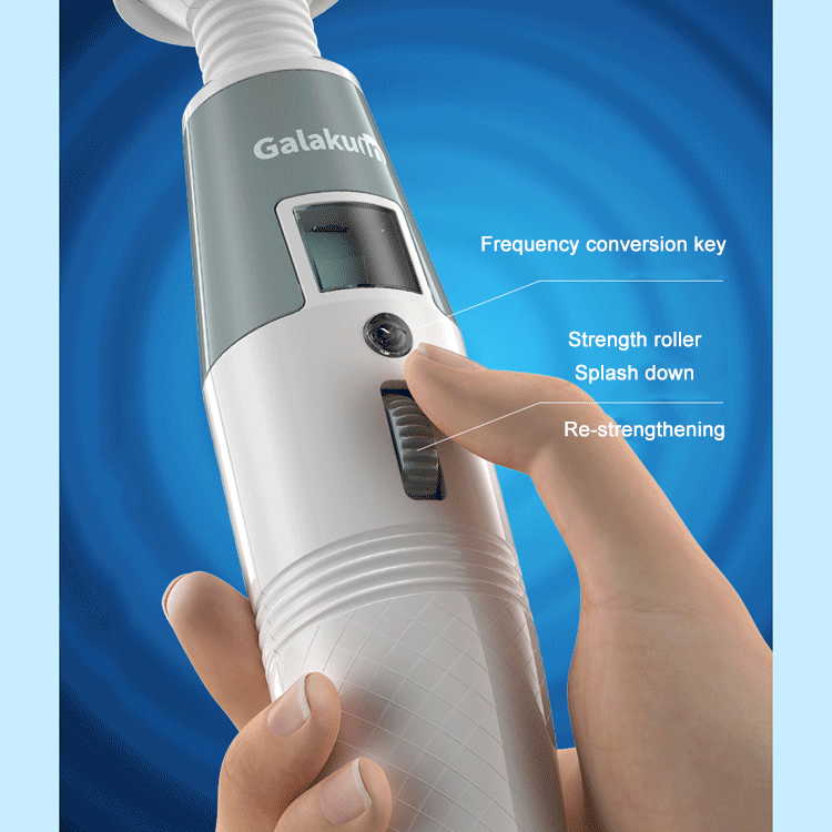 GALAKU Speed Angel AV Wand Vibrator with Led Screen Display & Heating - Jiumii Adult Store