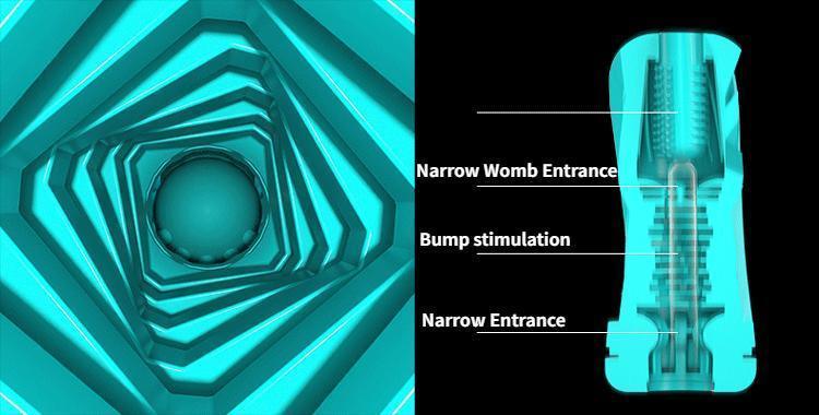 GALAKU Touch In Built Masturbator Cup - Jiumii Adult Store