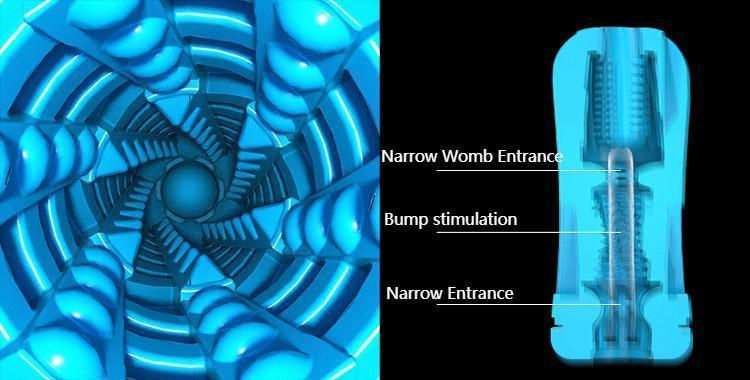 GALAKU Touch In Built Masturbator Cup - Jiumii Adult Store