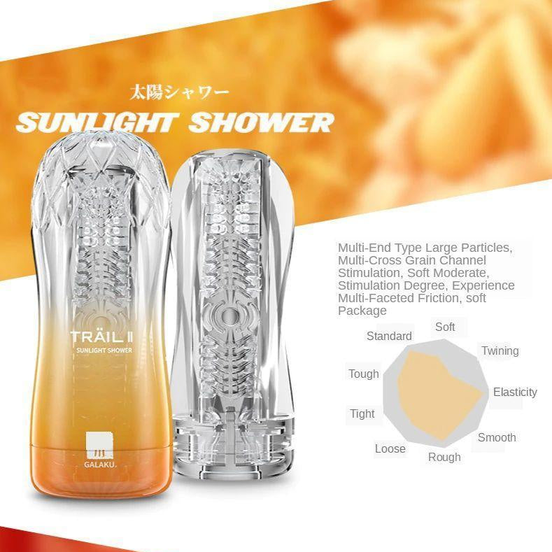 GALAKU TRAIL II Transparent Training Masturbator Cup - Jiumii Adult Store