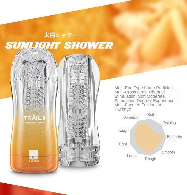 GALAKU TRAIL II Transparent Training Masturbator Cup - Jiumii Adult Store