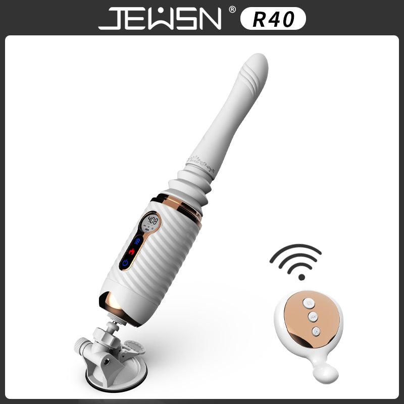 JEUSN R40 Thrusting Dildo Heating Handsfree Sex Machine - Jiumii Adult Store