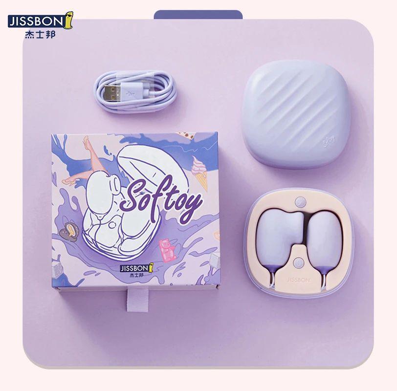JISSBON Softoy Clitoral Sucking Vibrator Egg Nipple Vacuum Suck Sex Toy for Woman - Jiumii Adult Store