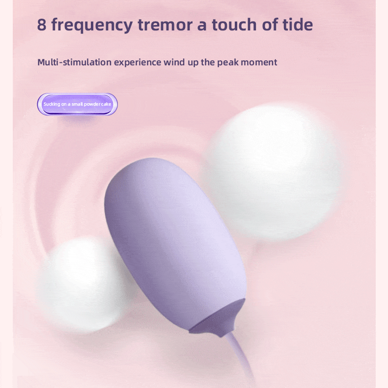 JISSBON Softoy Clitoral Sucking Vibrator Egg Nipple Vacuum Suck Sex Toy for Woman - Jiumii Adult Store