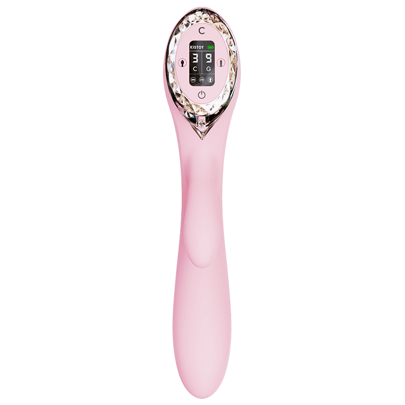 KISSTOY KISTOY A-KING Inflation Vibrator with LED Screen - Jiumii Adult Store