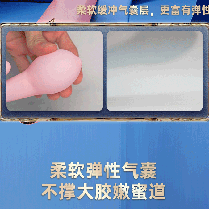 KISSTOY KISTOY A-KING Inflation Vibrator with LED Screen - Jiumii Adult Store