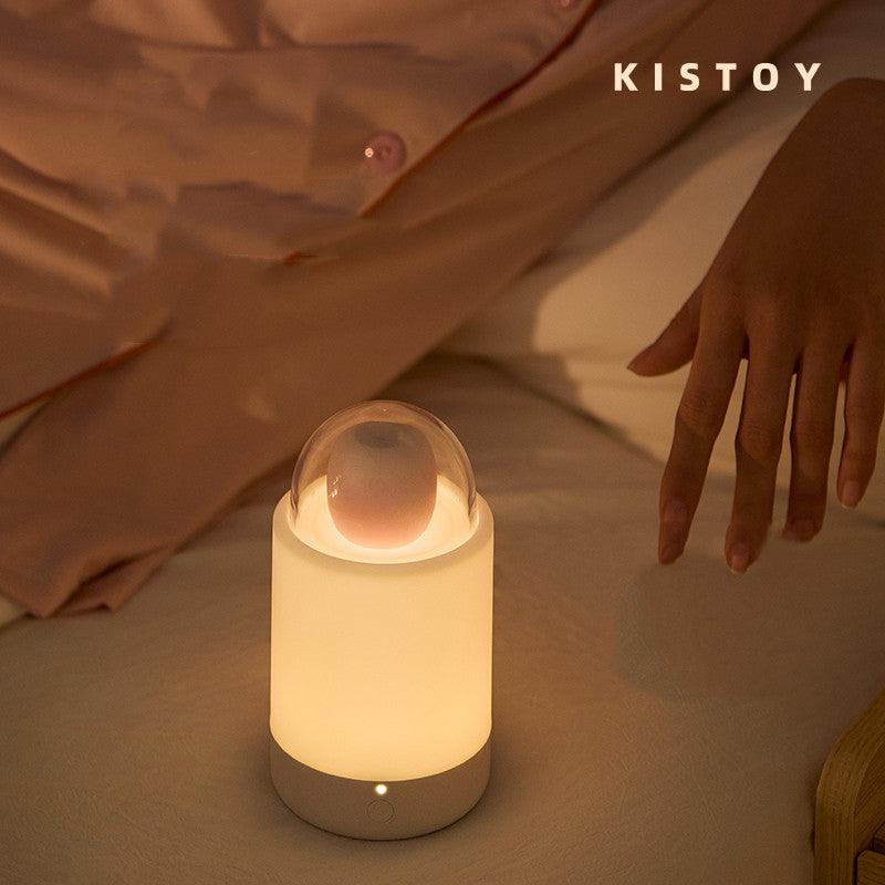 KISTOY BLING POP Wireless Charger Clitoral Vibrators Dual Vibrating With Bedside Lamp - Jiumii Adult Store