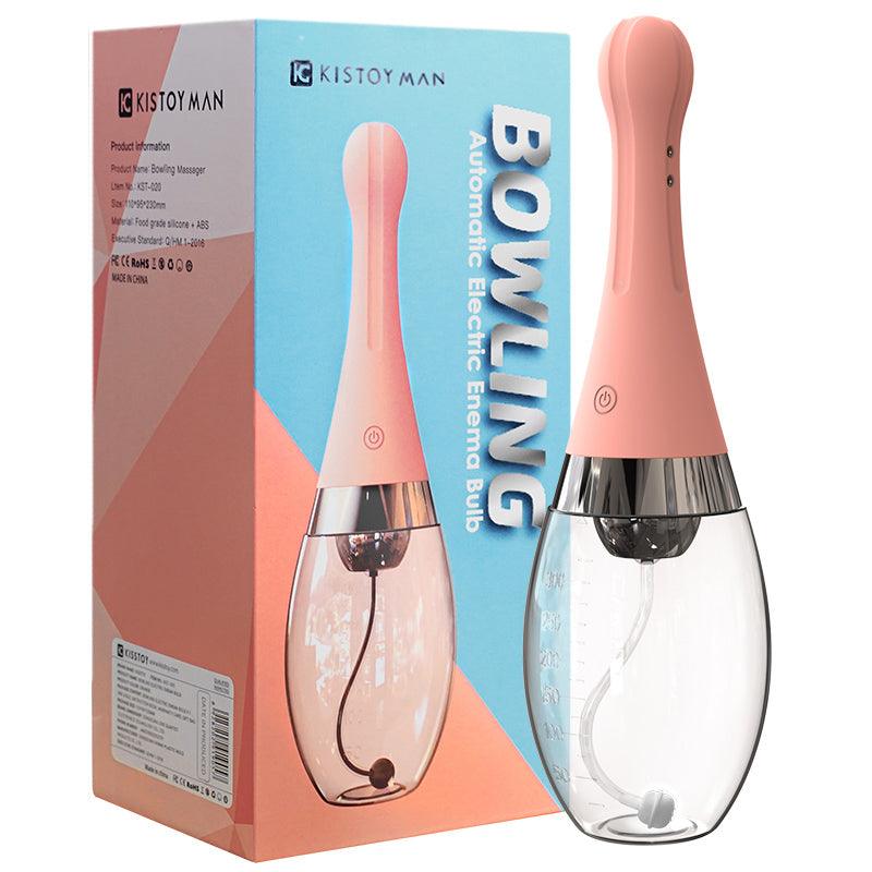 KISTOY BOWLING Automatic Electric Enema Bulb - Jiumii Adult Store