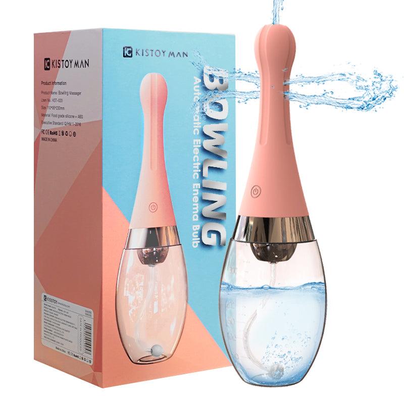KISTOY BOWLING Automatic Electric Enema Bulb - Jiumii Adult Store