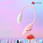 KISTOY Cathy Multi-functional Auto-Heating Mini Clitoral Vibrator and Egg Vibrator - Jiumii Adult Store