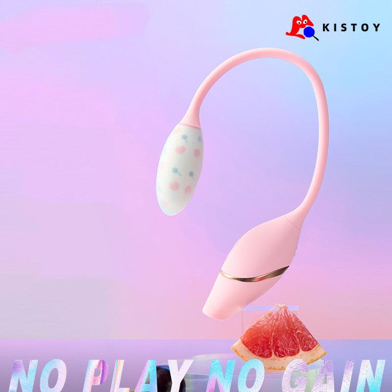 KISTOY Cathy Multi-functional Auto-Heating Mini Clitoral Vibrator and Egg Vibrator - Jiumii Adult Store