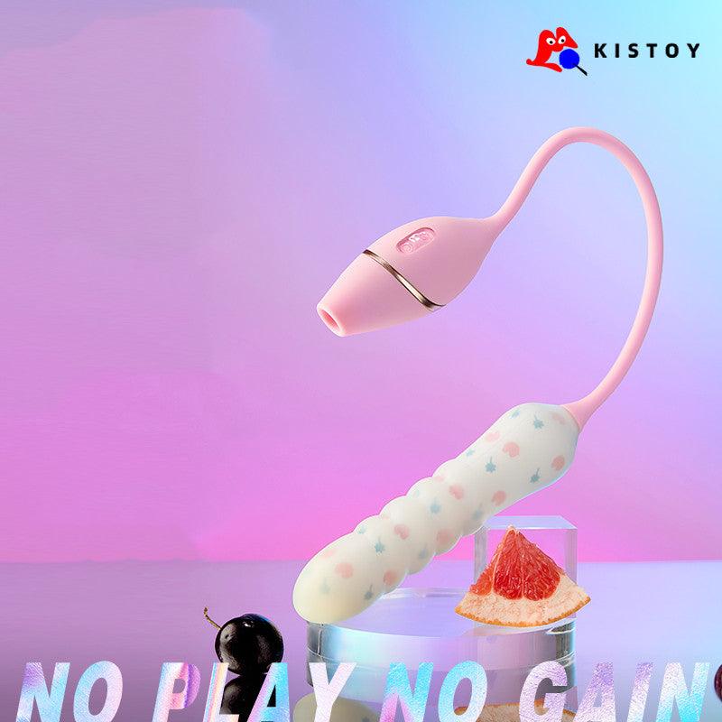 KISTOY Cathy Plus Multi-Functional Clitoral and Thrusting Vibrator - Jiumii Adult Store