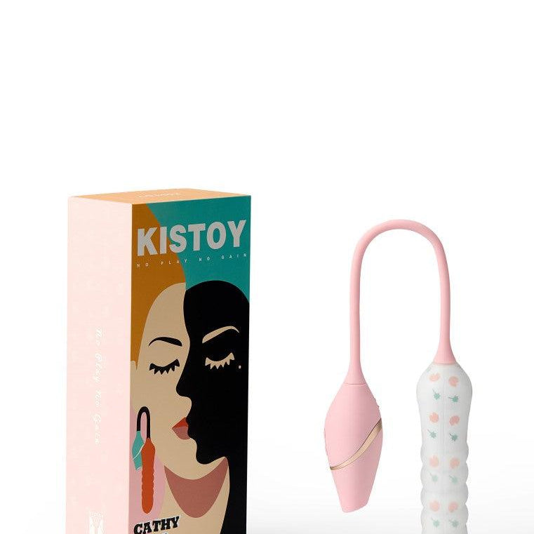 KISTOY Cathy Plus Multi-Functional Clitoral and Thrusting Vibrator - Jiumii Adult Store