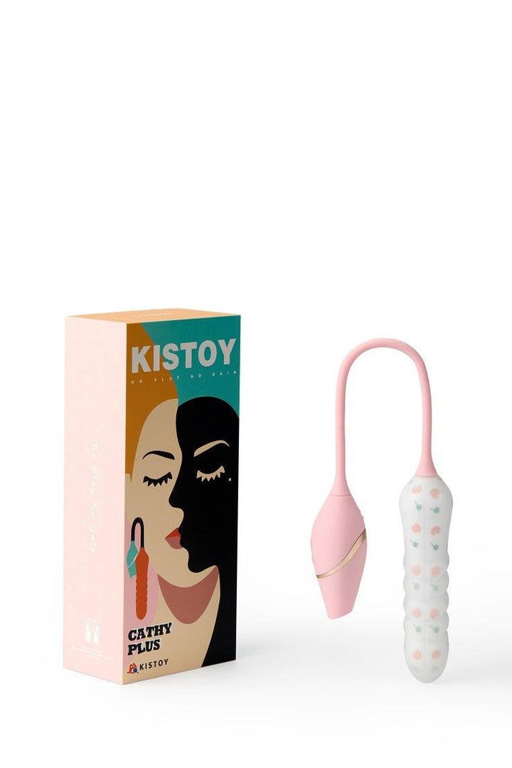 KISTOY Cathy Plus Multi-Functional Clitoral and Thrusting Vibrator - Jiumii Adult Store