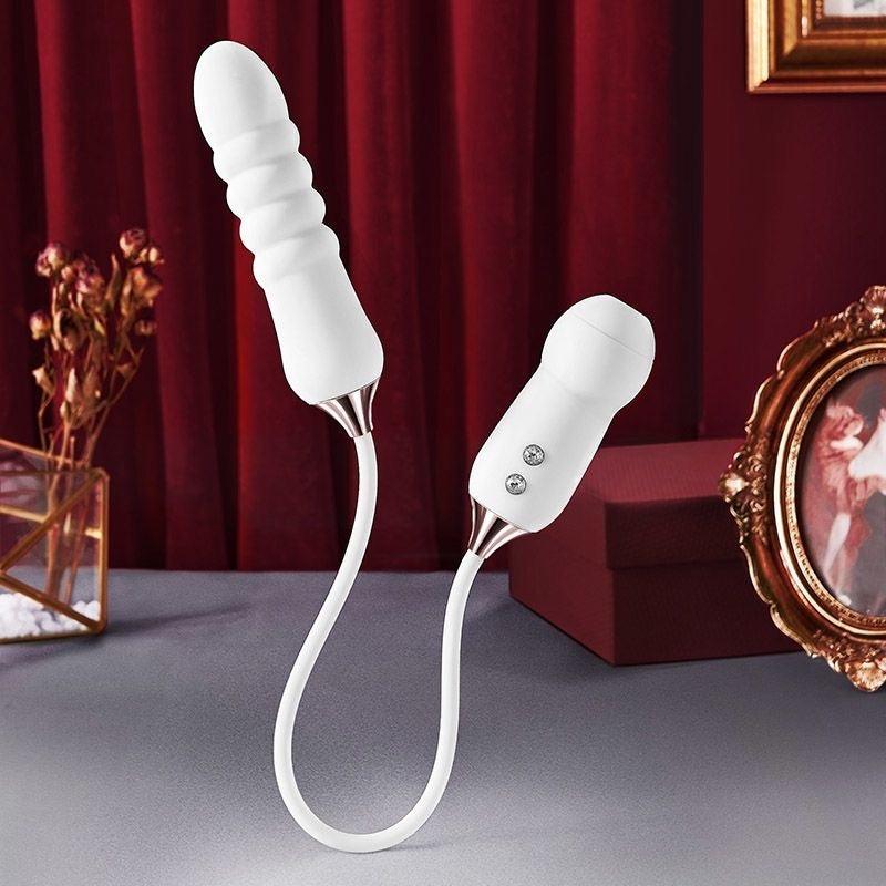 KISTOY Cathy TRIO THRUSTING IMPACT GUN Vibrator Sex Machine - Jiumii Adult Store