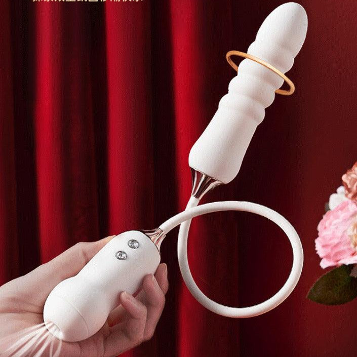 KISTOY Cathy TRIO THRUSTING IMPACT GUN Vibrator Sex Machine - Jiumii Adult Store