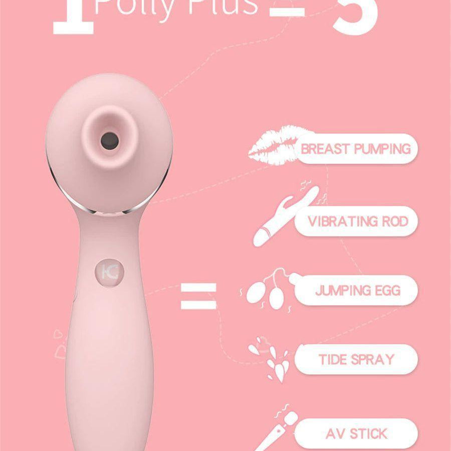 KISTOY Polly Plus Clitoral Sucking and G-Spot Vibrator - Jiumii Adult Store