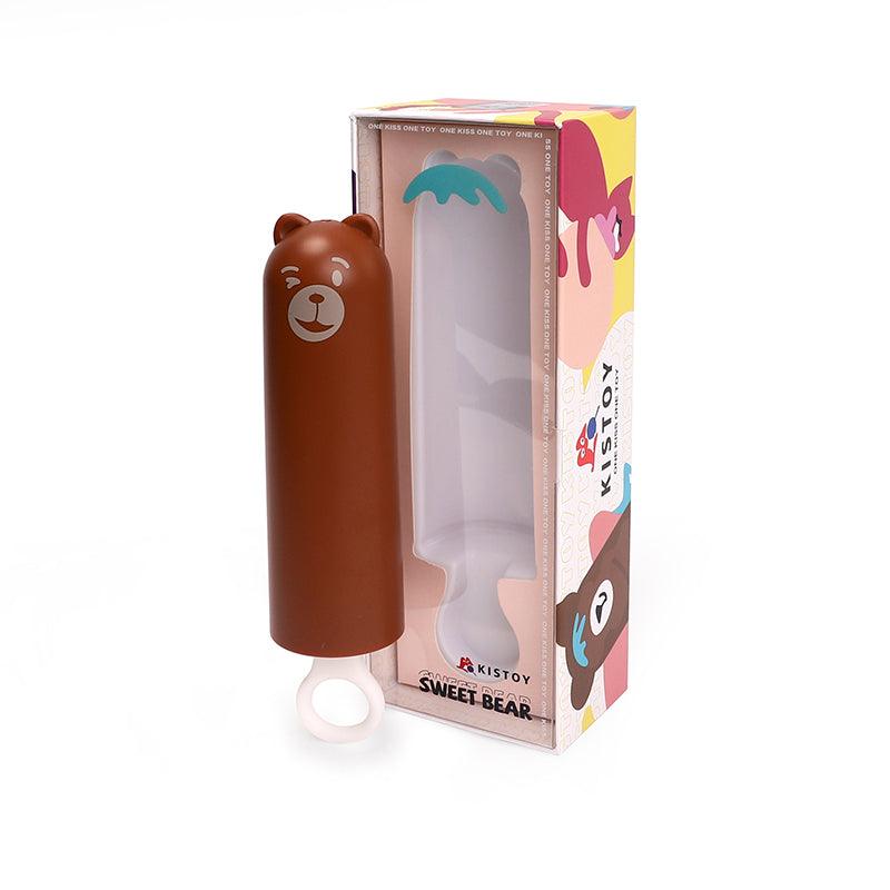KISTOY SWEET BEAR G-spot Dildo Auto-heated Vibrator - Jiumii Adult Store