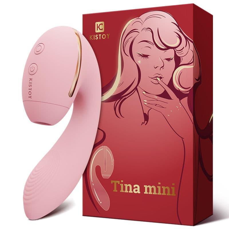 KISTOY Tina Mini 2nd - Sucking Air Pulse G-spot Vibrator for Women - Jiumii Adult Store