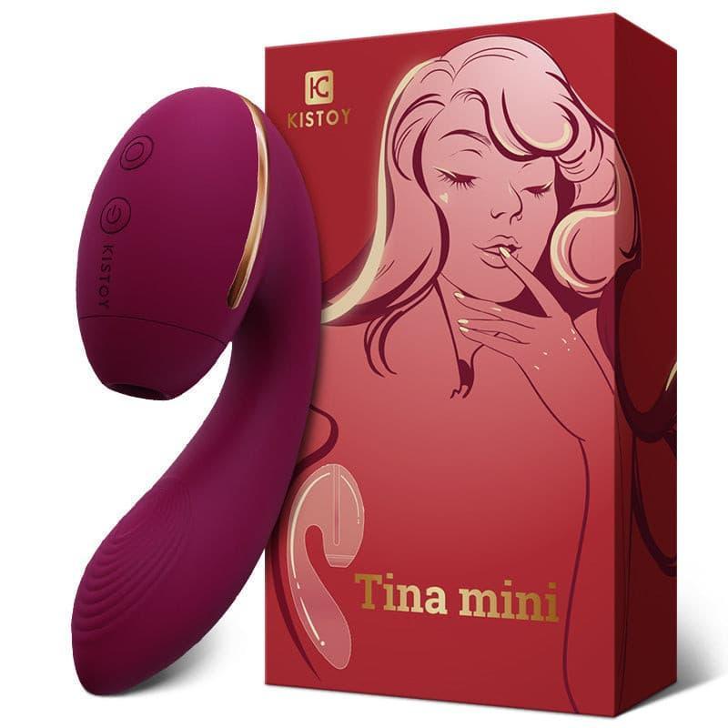 KISTOY Tina Mini 2nd - Sucking Air Pulse G-spot Vibrator for Women - Jiumii Adult Store