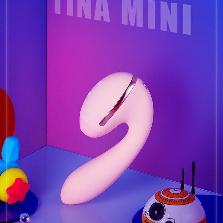 KISTOY Tina Mini 2nd - Sucking Air Pulse G-spot Vibrator for Women - Jiumii Adult Store