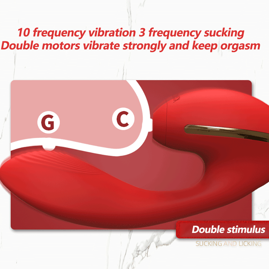 KISTOY Tina Wearable Clitoral Sucking & G-Spot Vibrator - Jiumii Adult Store