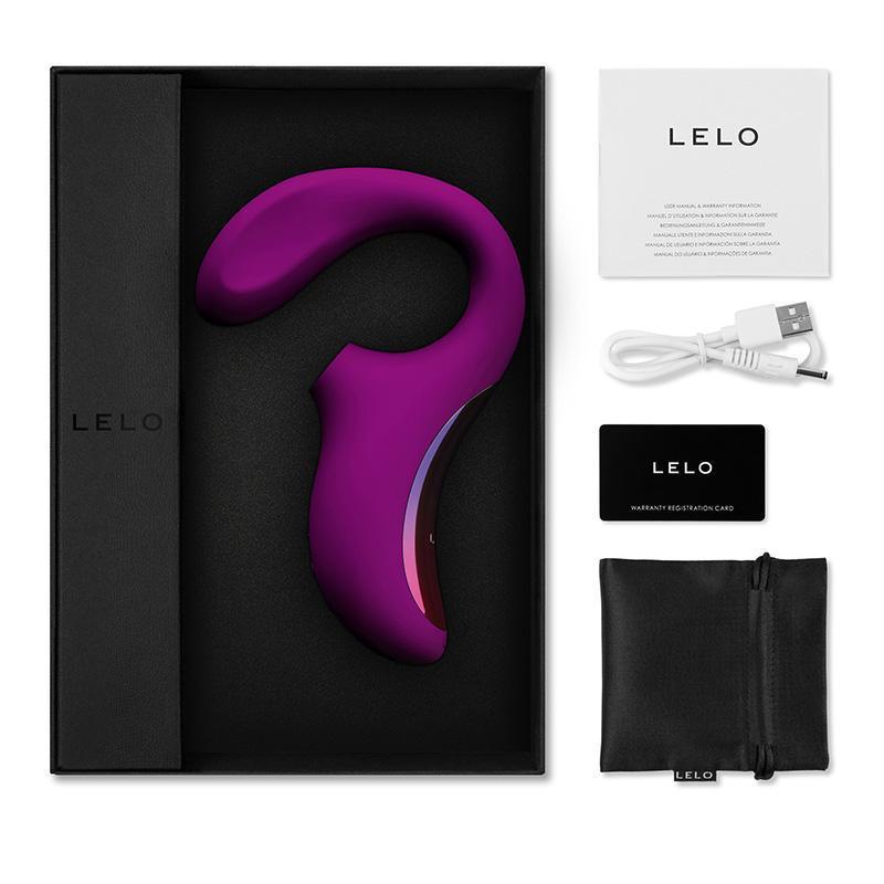 LELO Enigma Sonic Clitoral & G-Spot Massager Vibrator - Jiumii Adult Store