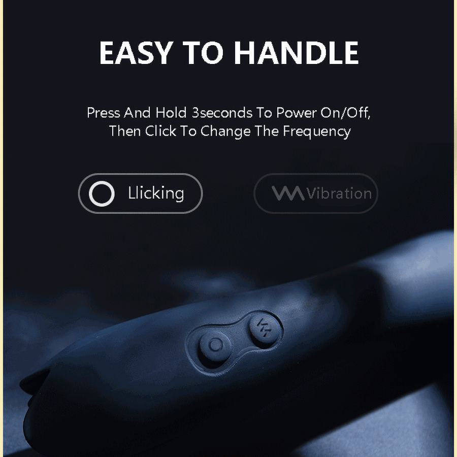 MEESE Dora Tongue Licking G Spot Vibrator - Jiumii Adult Store