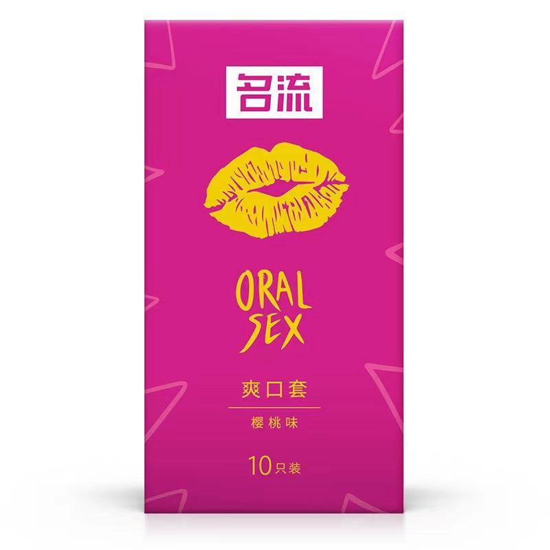 MingLiu Oral Sex Condoms 10pcs - Jiumii Adult Store