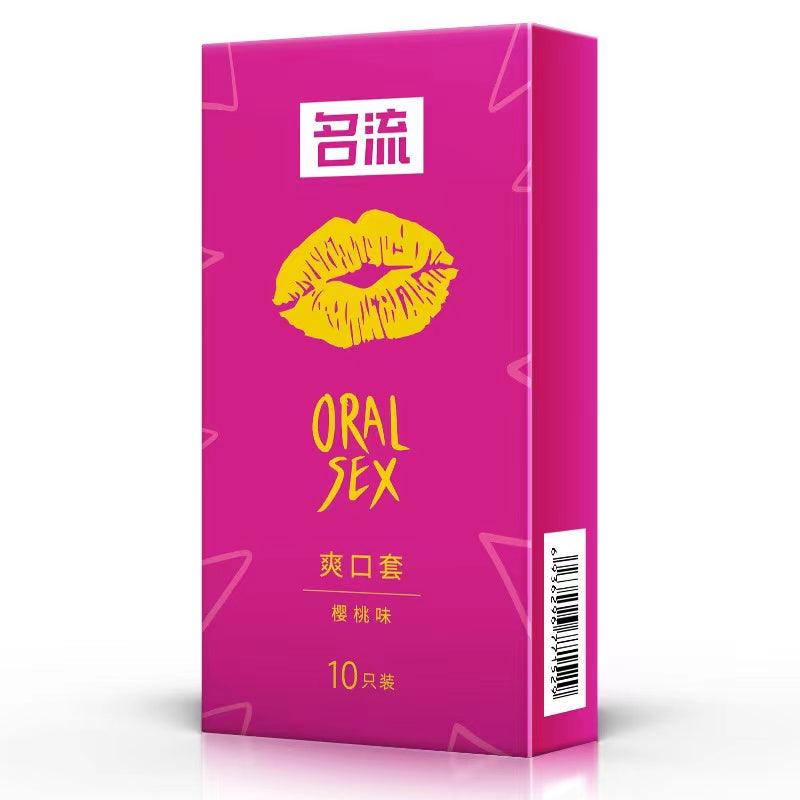 MingLiu Oral Sex Condoms 10pcs - Jiumii Adult Store