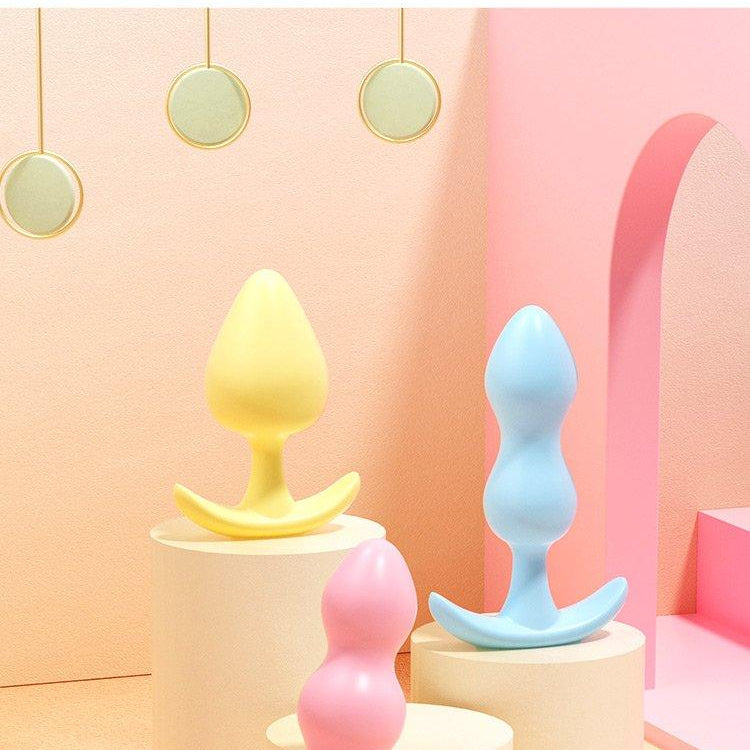 MIZZZEE Anal Plug Set 3pcs - Jiumii Adult Store