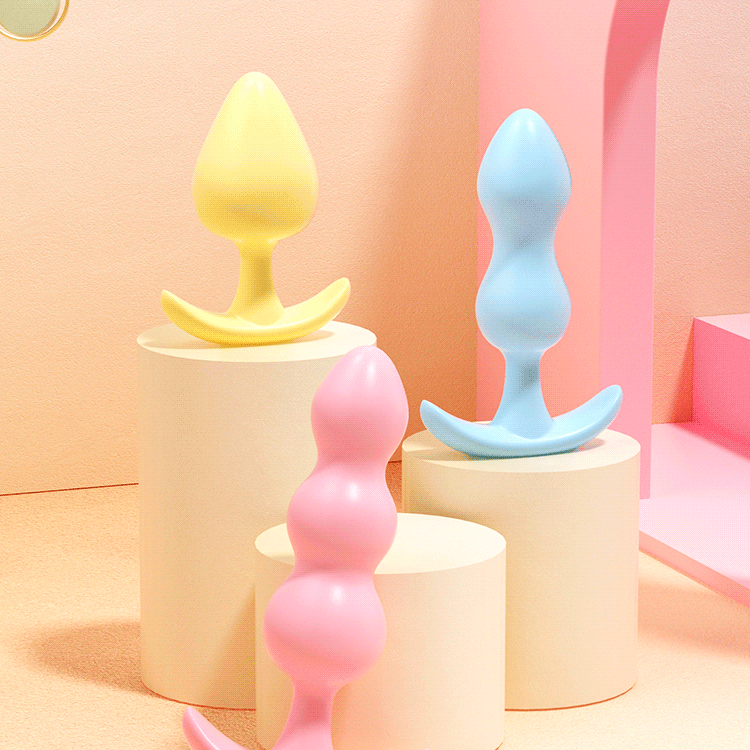 MIZZZEE Anal Plug Set 3pcs - Jiumii Adult Store