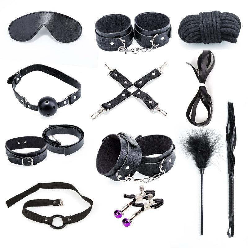 Mizzzee Bondage Kit 12 pcs - Jiumii Adult Store
