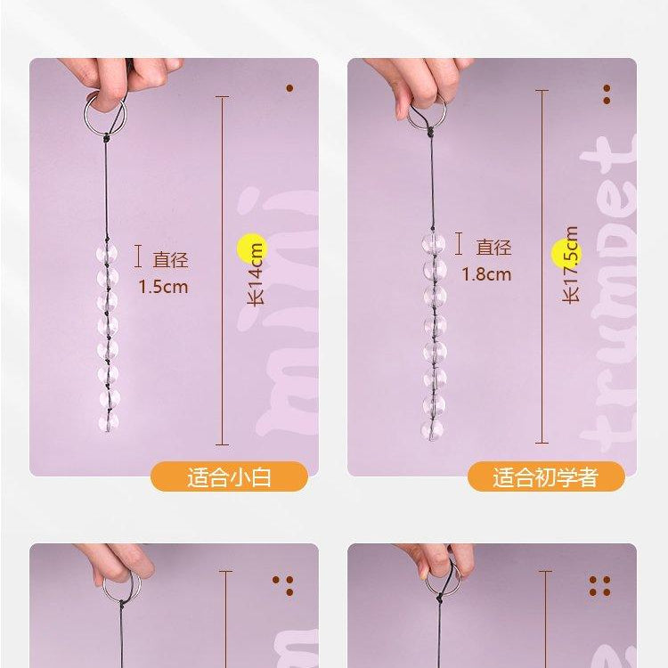 MIZZZEE Crystal Anal Beads - Jiumii Adult Store