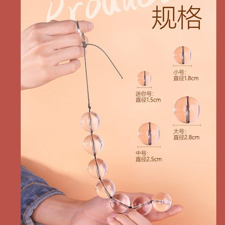 MIZZZEE Crystal Anal Beads - Jiumii Adult Store