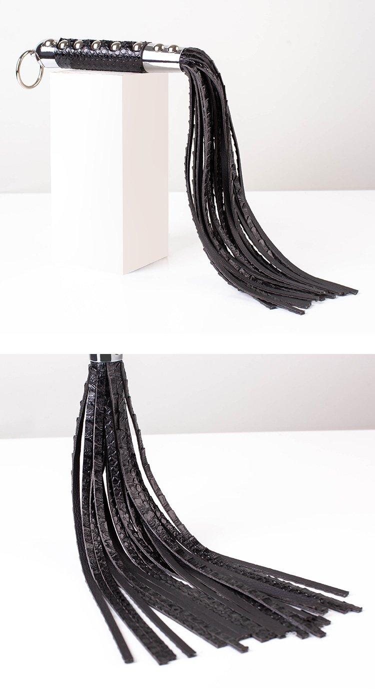 MIZZZEE Leather Flogger - Jiumii Adult Store